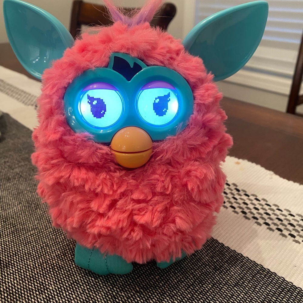 Furby- pink and teal